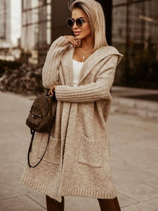 Cozy Luxe SIMPLY LIVE Hooded Cardigan (multiple color options)