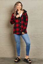 Load image into Gallery viewer, Make It Last Contrast Plaid Shacket
