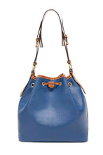 Load image into Gallery viewer, Bound To Be Beautiful Vegan Leather Drawstring Bucket Bag (multiple color options)
