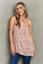 Load image into Gallery viewer, Hang Loose Tulip Hem Cami Top in Mauve Floral
