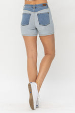 Load image into Gallery viewer, Color Block Denim Shorts by Judy Blue

