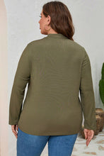 Load image into Gallery viewer, Looking Forward To It Cutout Mock Neck Long Sleeve Top
