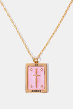 Load image into Gallery viewer, Mystical Charms Tarot Card Pendant Necklace (multiple options)
