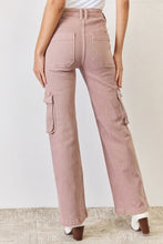 Load image into Gallery viewer, Marianna High Rise Cargo Wide Leg Jeans by Risen
