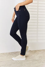 Load image into Gallery viewer, OliviaJane Garment Dyed Tummy Control Skinny Jeans by Judy Blue
