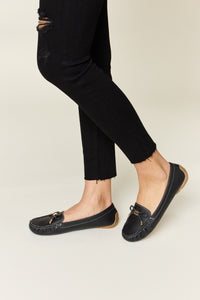 Slip On Bow Flats Loafers