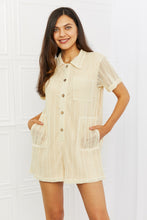 Load image into Gallery viewer, Ready For The Day Crochet Romper
