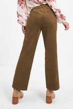Load image into Gallery viewer, Free As a Bird Pocketed Elastic Waist Straight Pants (multiple color options)
