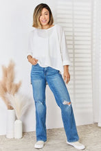 Load image into Gallery viewer, Sweet Talk Waffle Knit V-Neck Long Sleeve Slit Top
