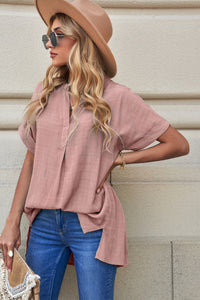 Sleek & Chic: The Notch Above the Rest Blouse (multiple color options)