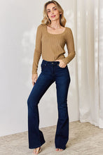 Load image into Gallery viewer, Everyday Basic Ribbed Long Sleeve Top (multiple color options)
