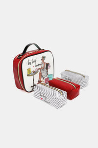 Travel In Style Bag with 3 Pouches (multiple design options)