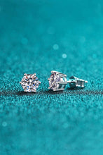 Load image into Gallery viewer, Radiant Harmony Moissanite Stud Earrings
