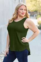 Load image into Gallery viewer, Everyday Ease Round Neck Tank (multiple color options)
