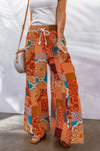 Load image into Gallery viewer, Patchwork Paradise Wide Leg Pants (2 print options)
