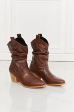 Load image into Gallery viewer, Better in Texas Scrunch Cowboy Boots in Brown
