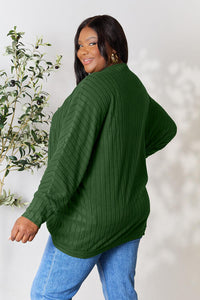 All Day Comfort Ribbed Cocoon Cardigan (multiple color options)