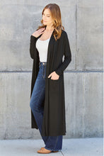 Load image into Gallery viewer, Basic Beauty Open Front Long Sleeve Cardigan (multiple color options)
