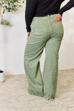 Load image into Gallery viewer, Calista Raw Hem Wide-Leg Jeans by Risen
