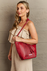 Amy Studded Bucket Bag (multiple color options)