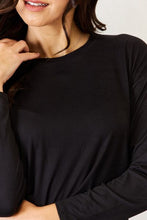 Load image into Gallery viewer, On The Go Round Neck Long Sleeve T-Shirt and Leggings Set
