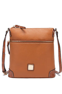 Courageous Couture Vegan Leather Crossbody Bag (multiple color options)