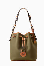 Load image into Gallery viewer, Bound To Be Beautiful Vegan Leather Drawstring Bucket Bag (multiple color options)
