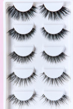 Load image into Gallery viewer, So Pink Beauty - Faux Mink Eyelashes Variety Pack 5 Pairs
