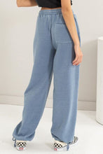 Load image into Gallery viewer, In The Groove Stitched Design Drawstring Sweatpants
