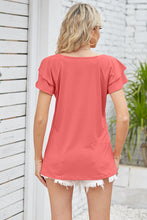 Load image into Gallery viewer, Take Your Time Square Neck Flutter Sleeve Top (multiple color options)
