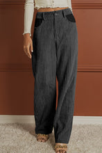 Load image into Gallery viewer, Suede Serendipity Ribbed Longline Pocketed Pants
