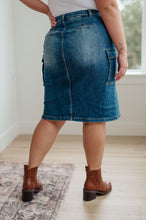 Load image into Gallery viewer, Always Be There Cargo Denim Skirt by Risen
