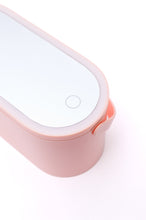 Load image into Gallery viewer, Portable Beauty Storage With LED Mirror
