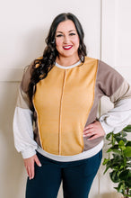 Load image into Gallery viewer, That&#39;s 70&#39;s Color Block Contrasting Sleeve Sweatshirt Top
