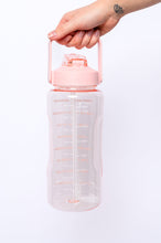Load image into Gallery viewer, Elevated Water Tracking Bottle in Pink
