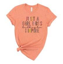 Load image into Gallery viewer, Just a Girl Boss Building Her Empire Graphic T-Shirt

