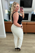 Load image into Gallery viewer, Charlene High Rise Judy Blue Jogger in Ecru
