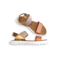 Load image into Gallery viewer, Tia Sandals in Copper
