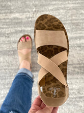 Load image into Gallery viewer, Thrive Sandals in Tan by Corkys
