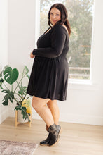 Load image into Gallery viewer, In the Thick of It Long Sleeve Skort Dress
