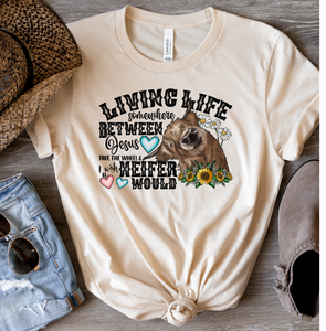 Living Life Graphic T-Shirt
