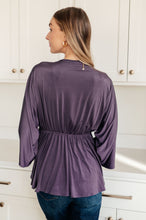 Load image into Gallery viewer, Love On The Line V-Neck Peplum Blouse
