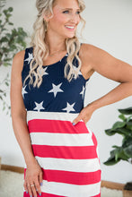 Load image into Gallery viewer, Stars and Stripes Dress
