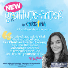 Load image into Gallery viewer, Faith-Based Gratitude Finder® Journals by Christina
