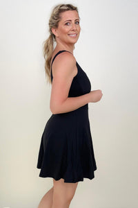 The 3-in-1 Amazing Lift Tank Athleisure Dress with Built-in Bra & Shorts (multiple color options)