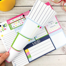 Load image into Gallery viewer, Peek at the Day™ Daily Planner Pad | All Bright &amp; Cheery
