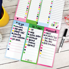 Load image into Gallery viewer, Peek at the Day™ Daily Planner Pad | All Bright &amp; Cheery
