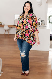 Take Another Chance Floral Print Top