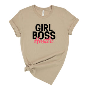 Girl Boss Hustle Graphic T-Shirt