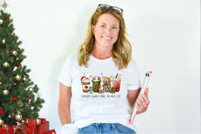 Load image into Gallery viewer, Teachers Always Make the Nice List Christmas Graphic T-Shirt
